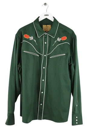 Chemise Aimé Leon Dore Vert en Polyester, taille XL - Seconde Main