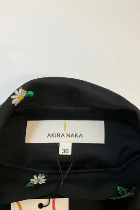 Chemise AKIRA NAKA Noir en Synthétique