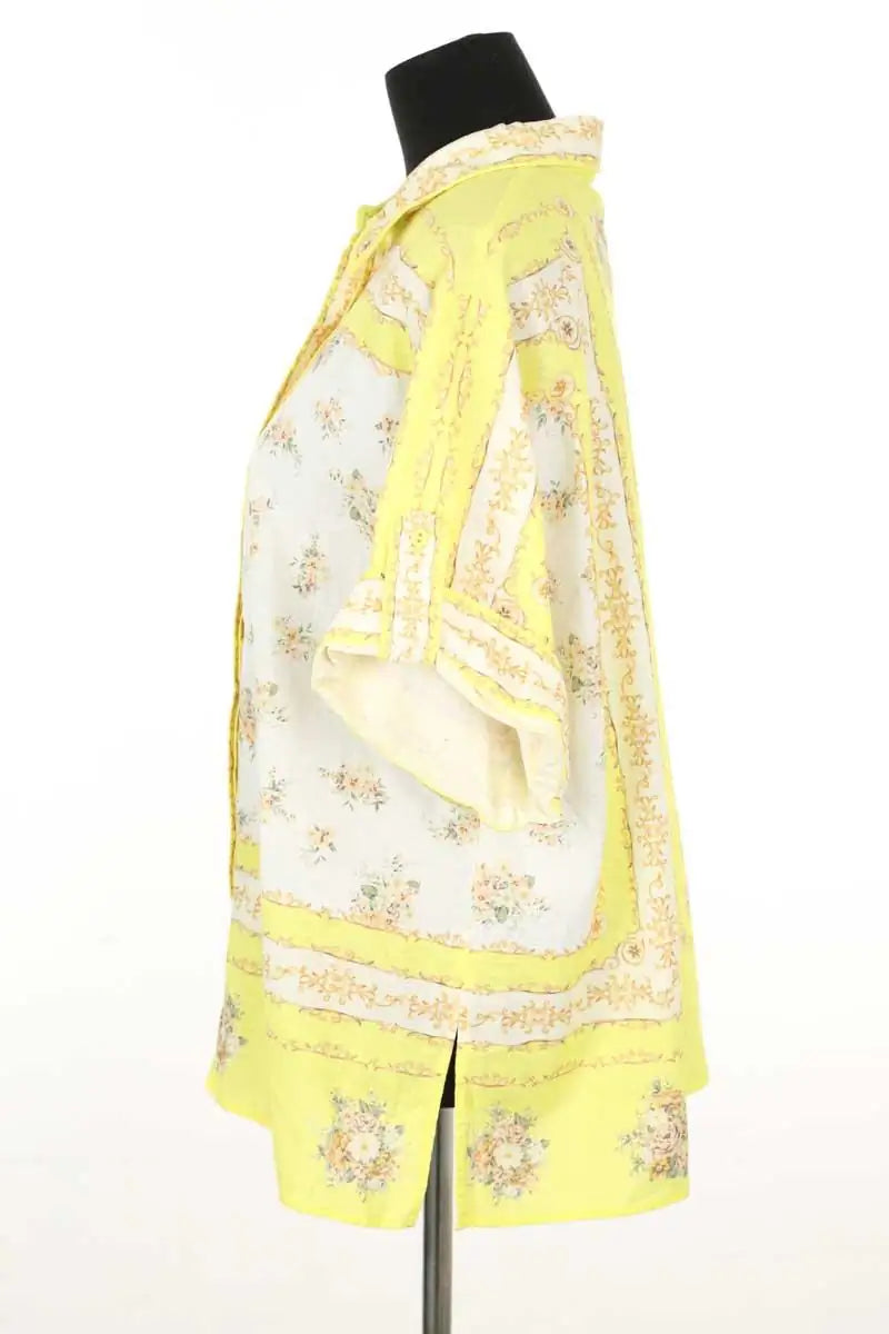 Chemise Alemais Jaune en Coton