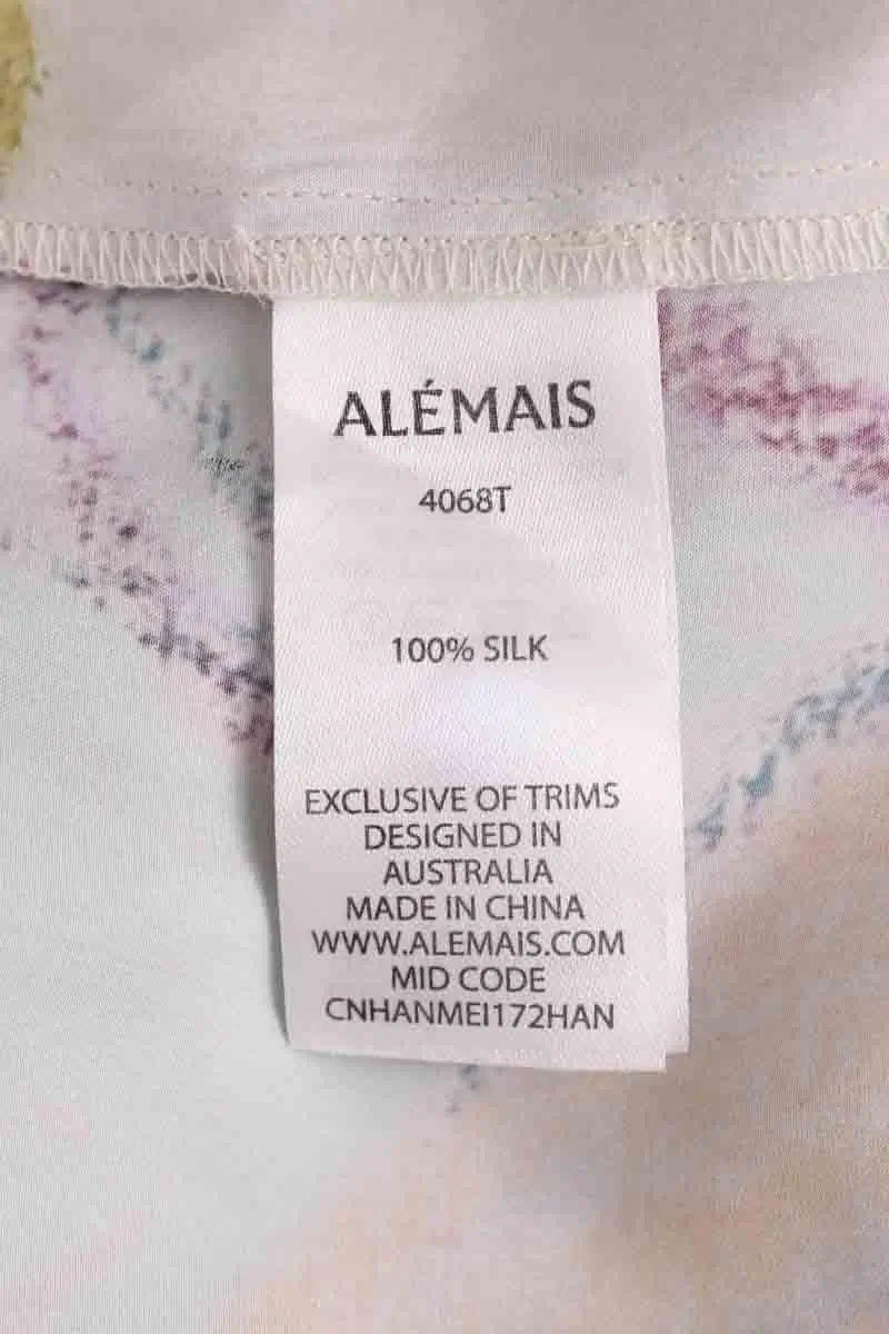 Chemise Alemais Multicolore en Soie