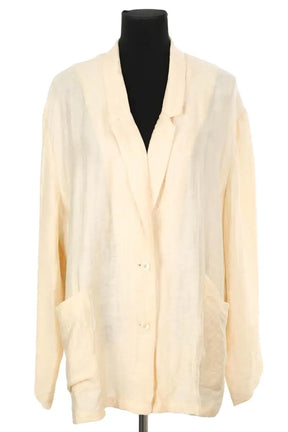 Chemise American Vintage Beige en Synthétique, taille L - Seconde Main