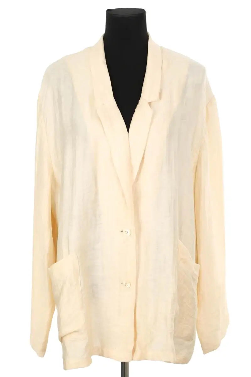 Chemise American Vintage Beige en Synthétique, taille L - Seconde Main
