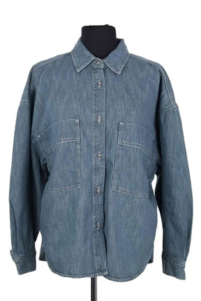 Chemise American Vintage Bleu en Coton, taille S - Seconde Main