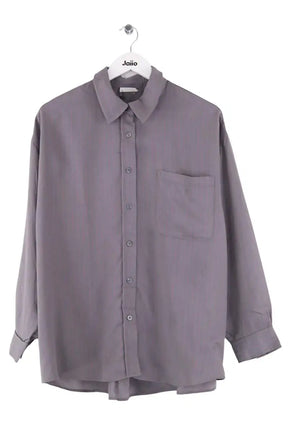 Chemise American Vintage Gris en Viscose, taille M - Seconde Main