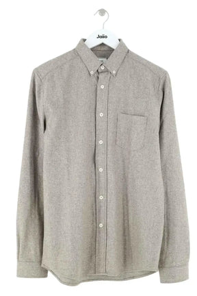 Chemise Ami Beige en Laine, taille M - Seconde Main