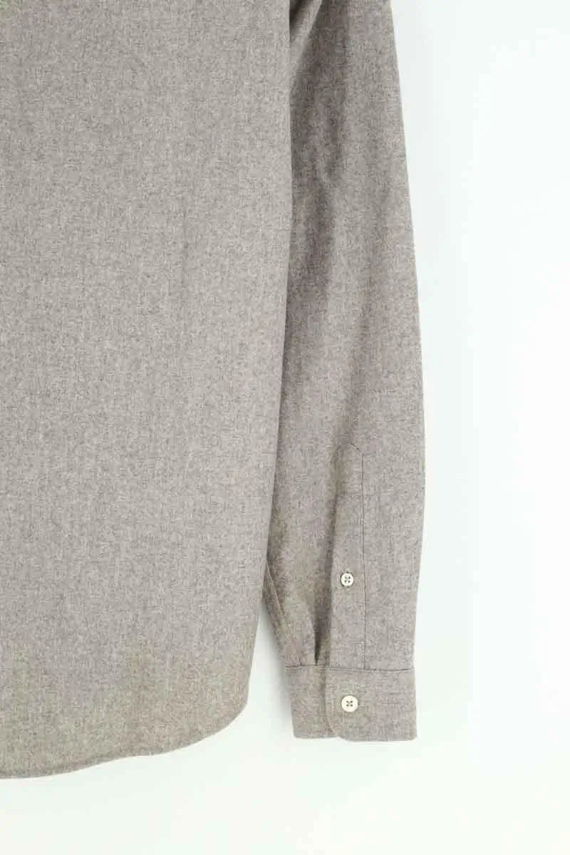 Chemise Ami Beige en Laine