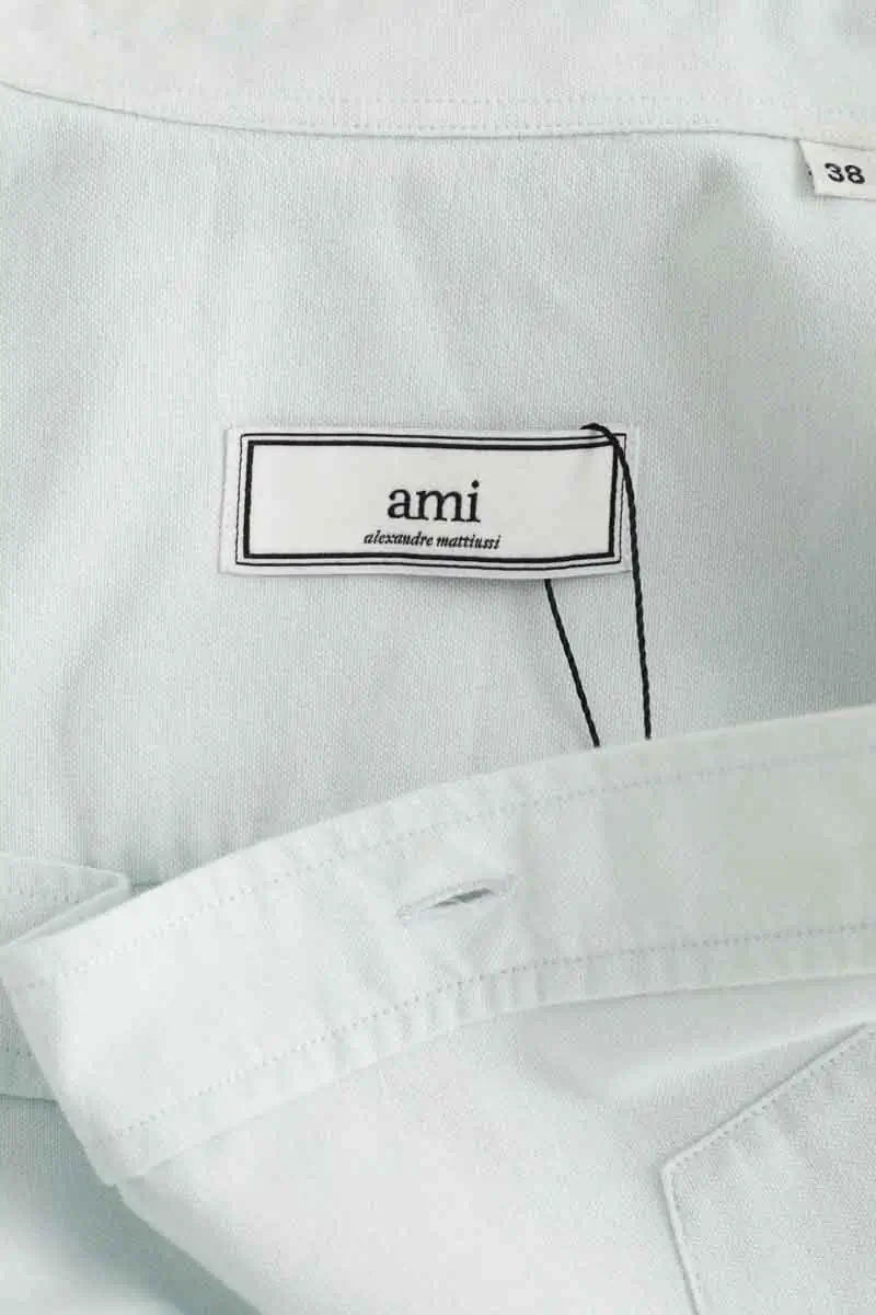 Chemise Ami Bleu en Coton