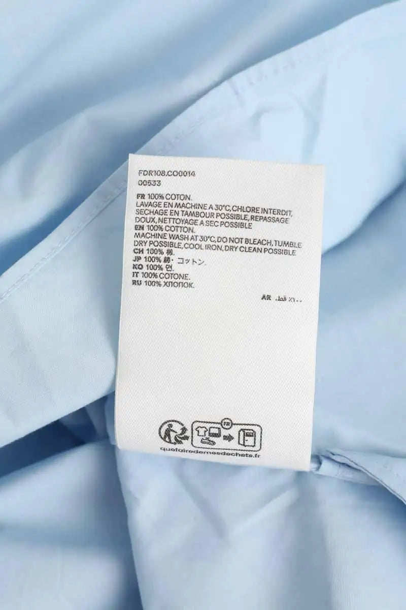 Chemise Ami Bleu en Coton