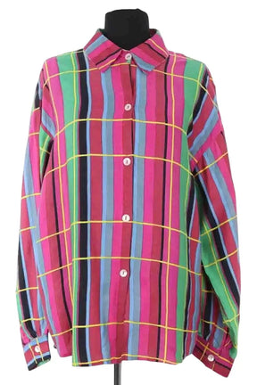 Chemise AML Paris Multicolore en Synthétique, taille XL - Seconde Main