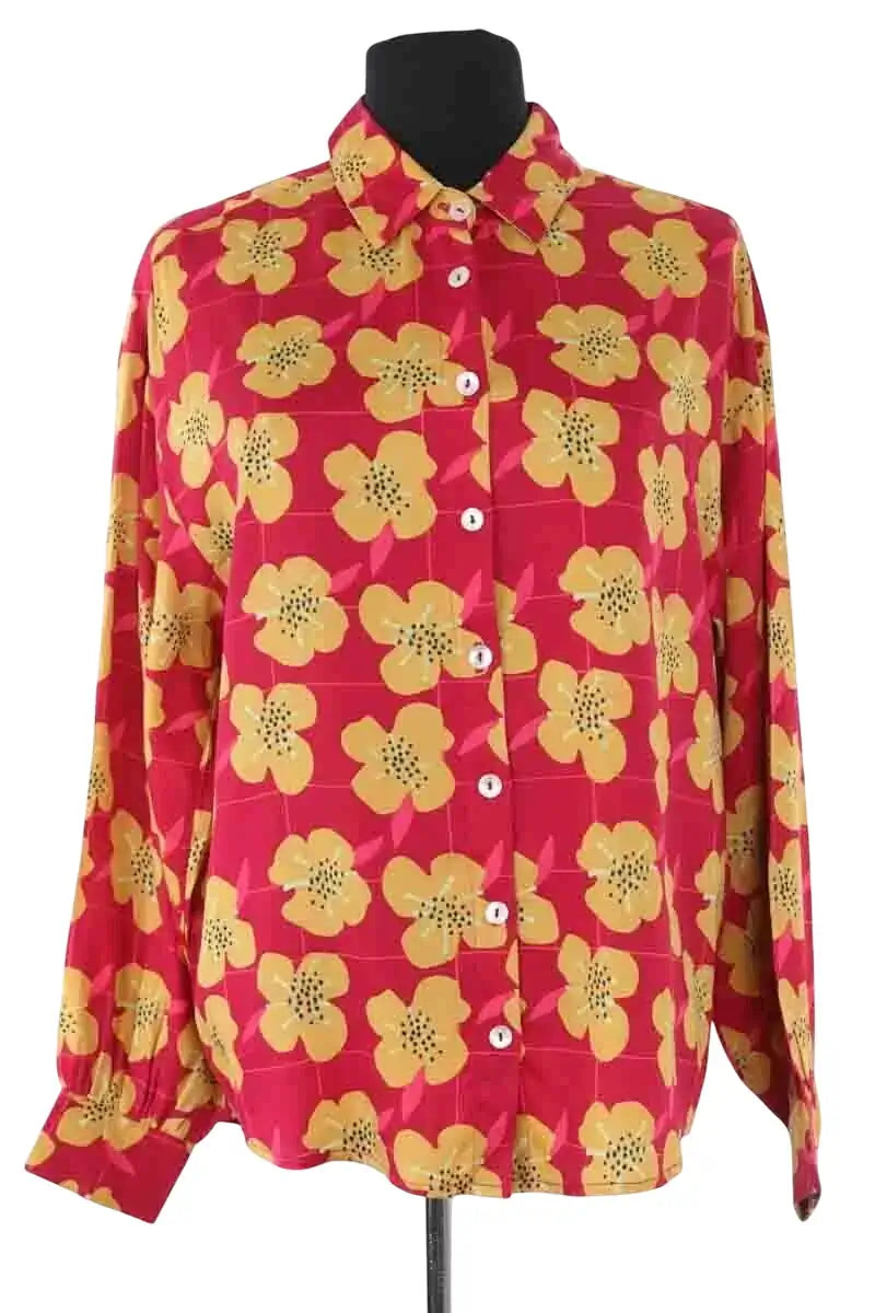 Chemise AML Paris Rose en Synthétique, taille M - Seconde Main