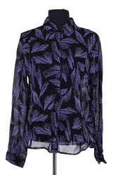 Chemise Antik Batik Violet en Viscose, taille M - Seconde Main