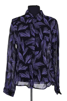 Chemise Antik Batik Violet en Viscose, taille M - Seconde Main