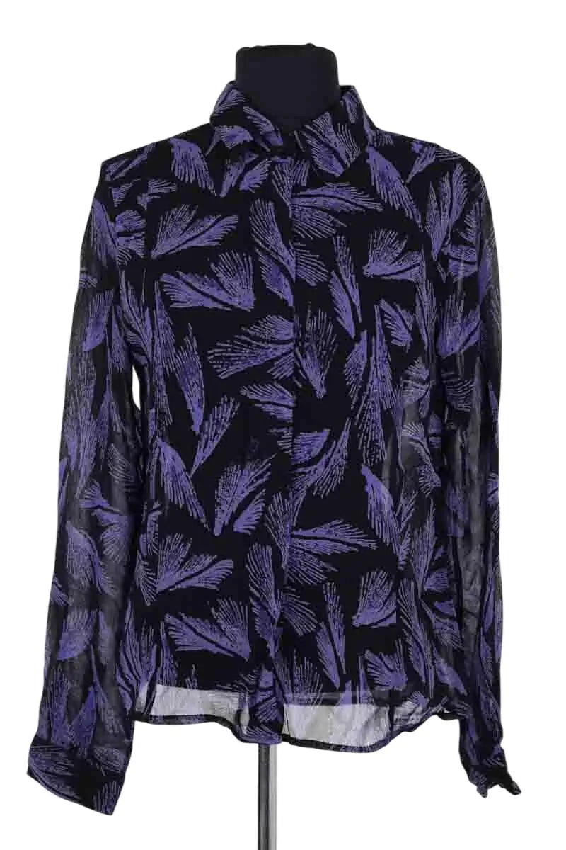 Chemise Antik Batik Violet en Viscose, taille M - Seconde Main