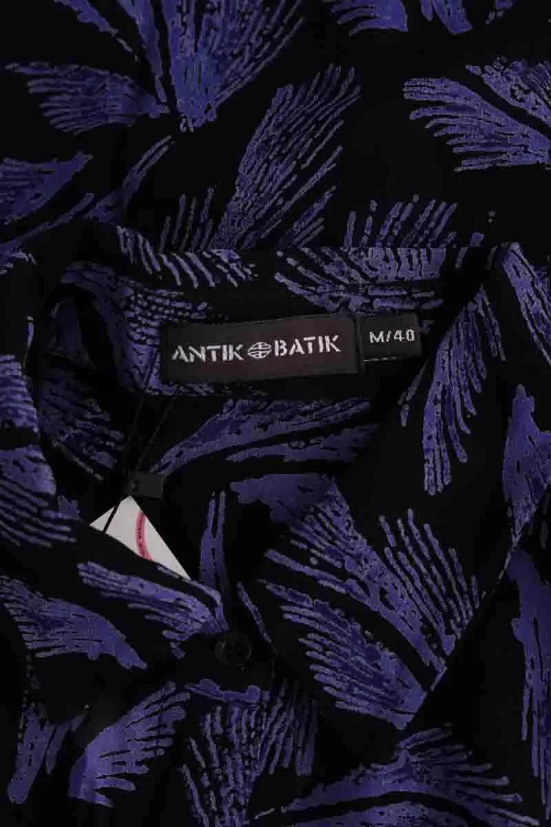 Chemise Antik Batik Violet en Viscose
