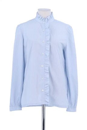 Chemise APC Bleu en Coton, taille M - Seconde Main