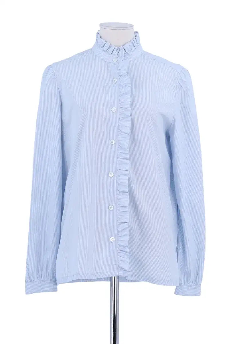 Chemise APC Bleu en Coton, taille M - Seconde Main