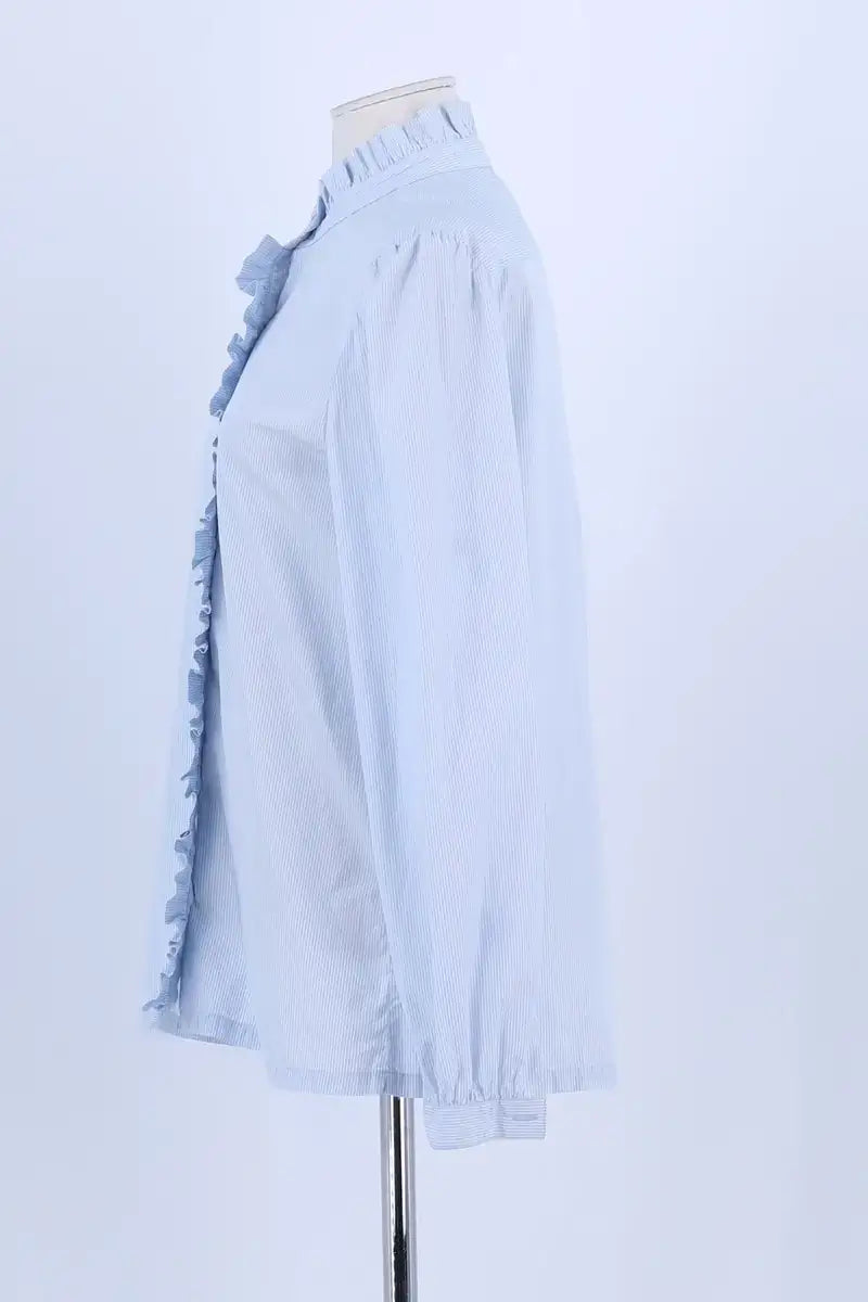 Chemise APC Bleu en Coton