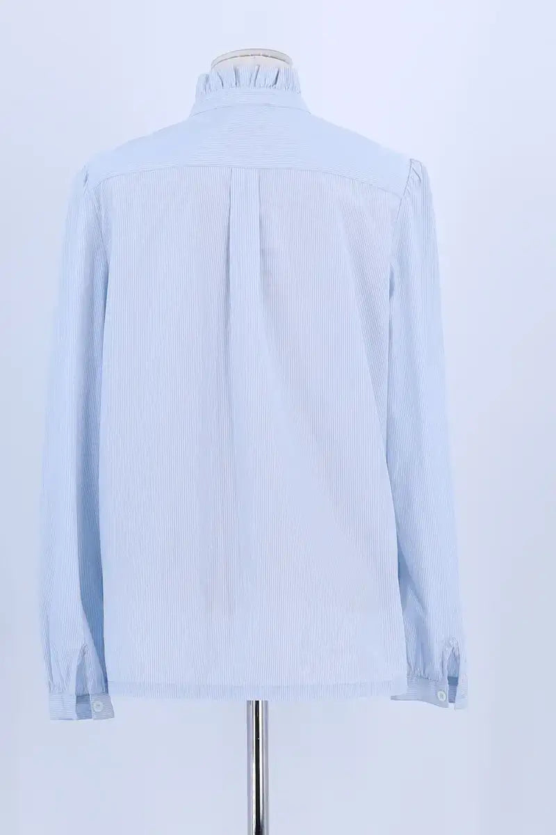 Chemise APC Bleu en Coton