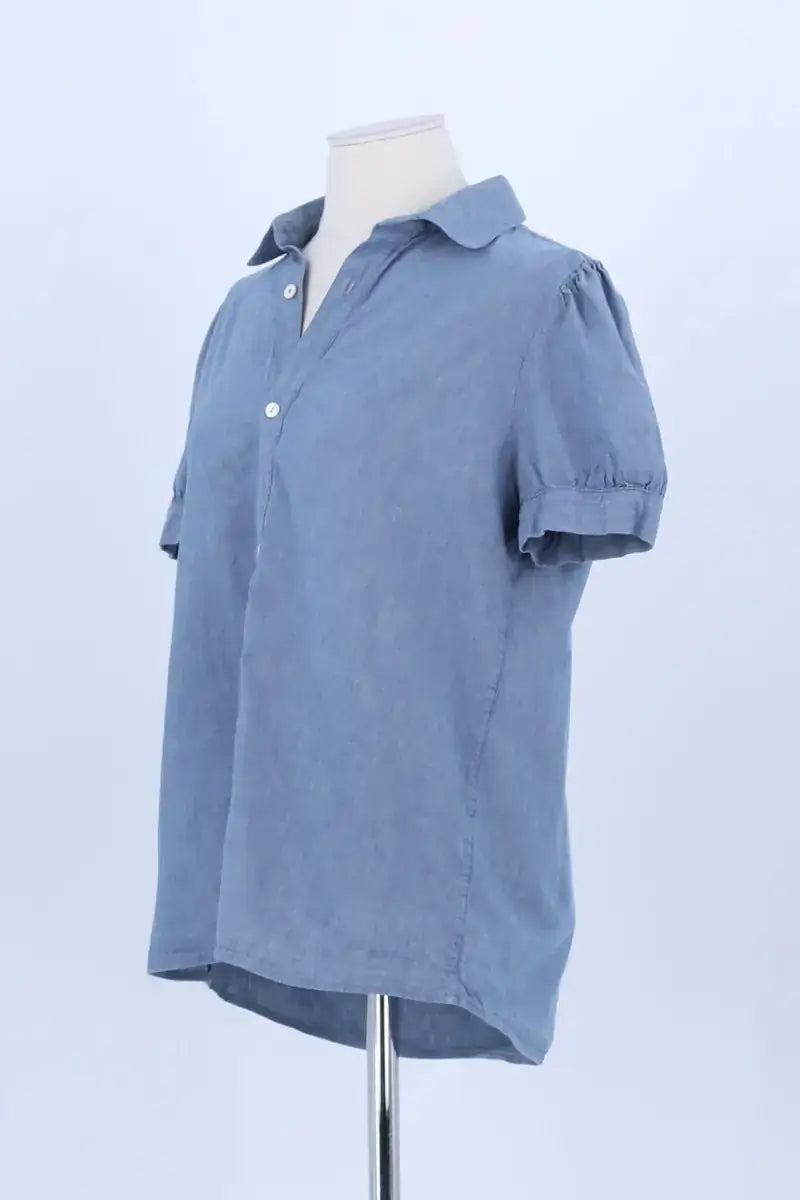 Chemise APC Bleu en Coton