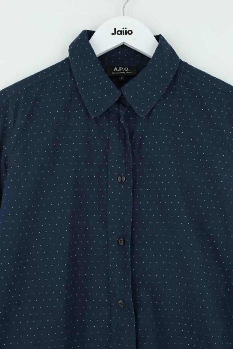 Chemise APC Marine en Coton