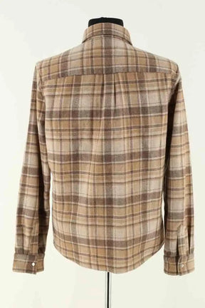 Chemise APC Marron en Laine
