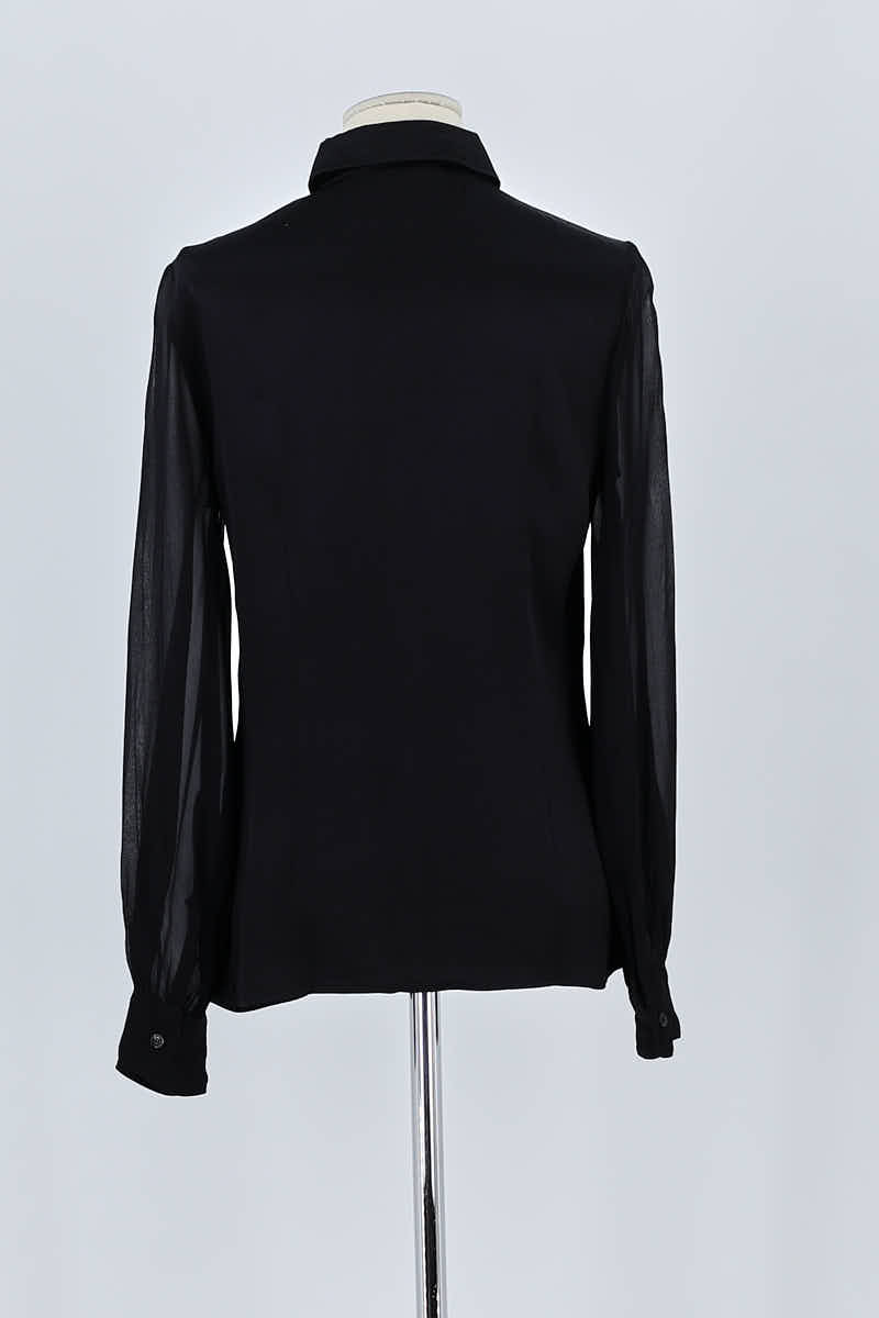 Chemise Armani Noir en Viscose