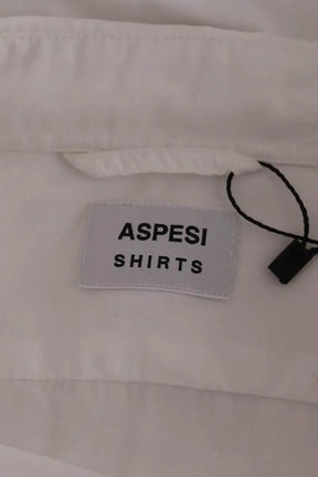 Chemise Aspesi Blanc en Coton