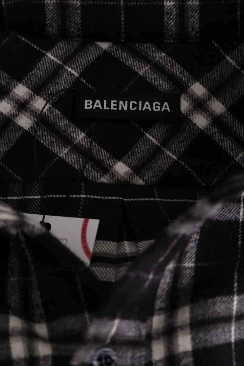 Chemise Balenciaga Noir en Coton