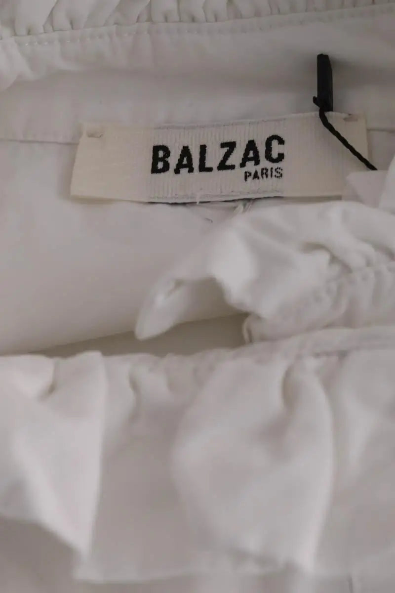 Chemise Balzac Blanc en Coton