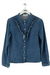 Chemise Balzac Bleu en Coton, taille M - Seconde Main