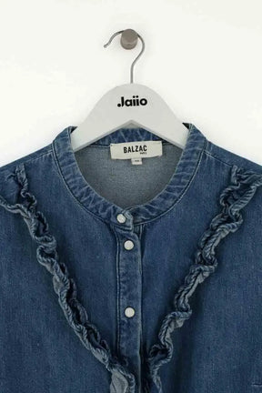 Chemise Balzac Bleu en Coton