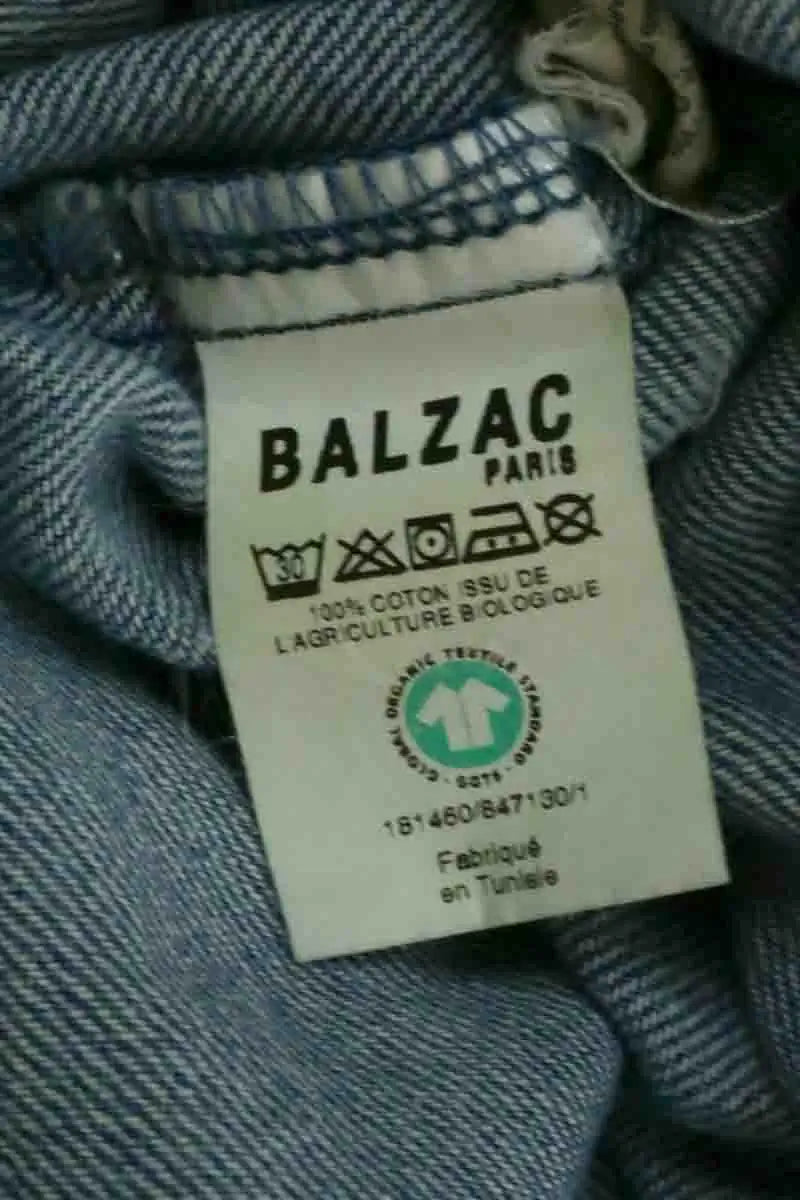 Chemise Balzac Bleu en Coton