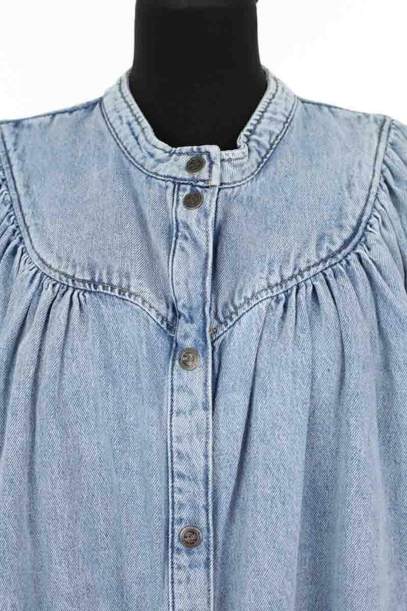 Chemise Balzac Bleu en Coton