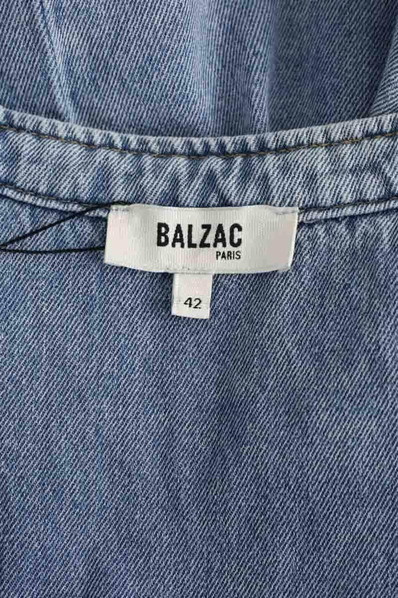 Chemise Balzac Bleu en Coton