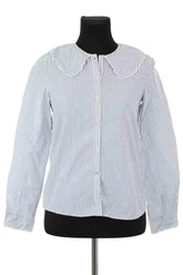Chemise Balzac Bleu en Coton, taille XS - Seconde Main