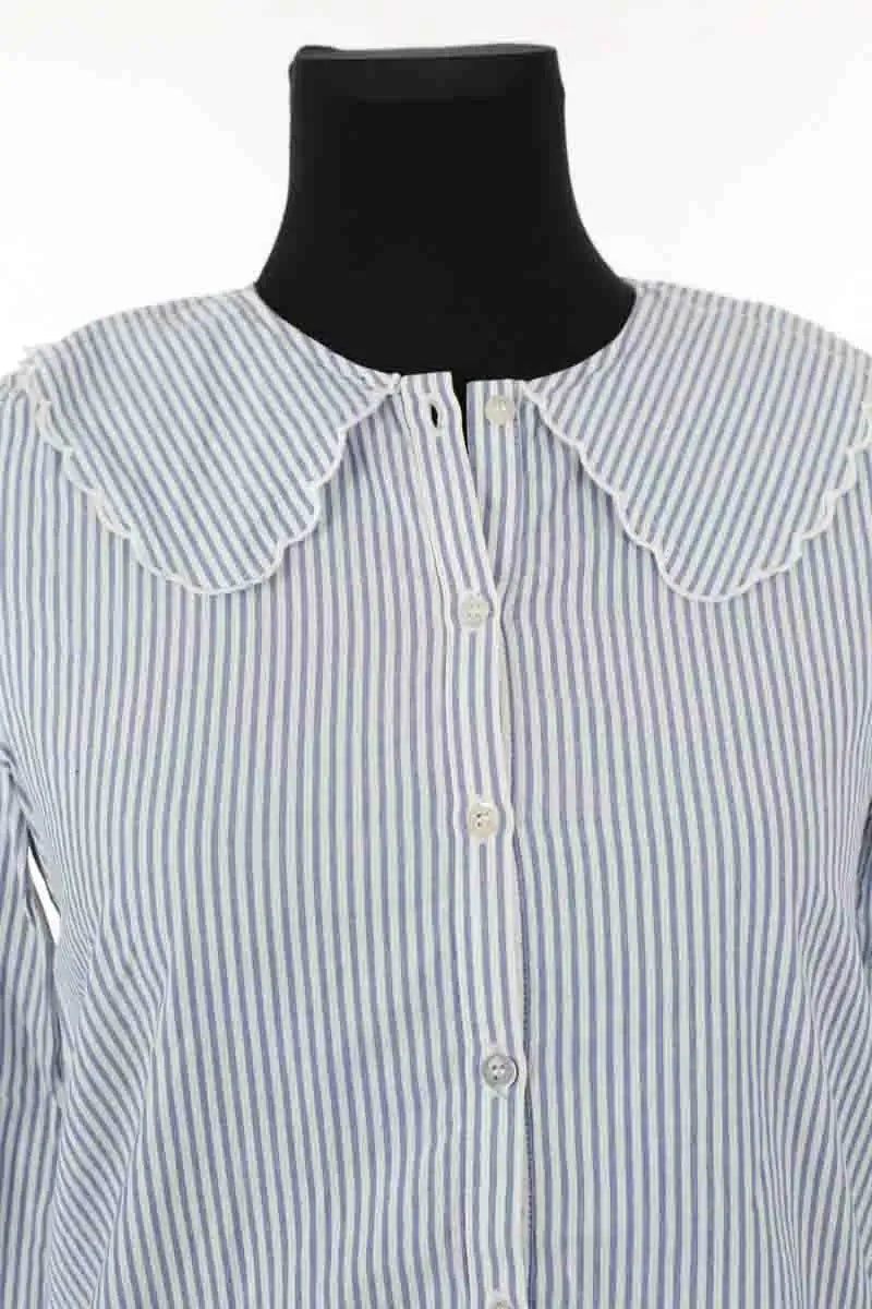 Chemise Balzac Bleu en Coton