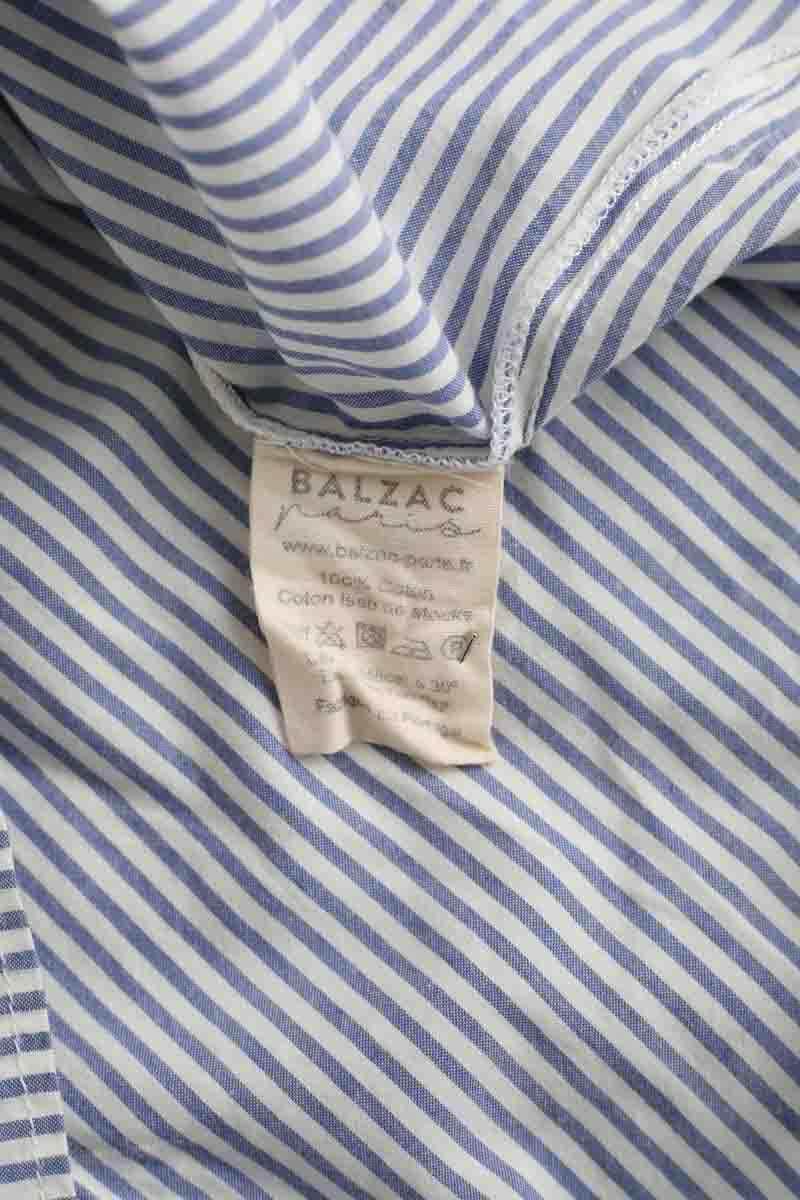 Chemise Balzac Bleu en Coton