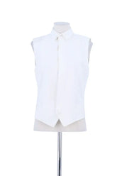 Chemise Barbara Bui Blanc en Coton, taille M - Seconde Main
