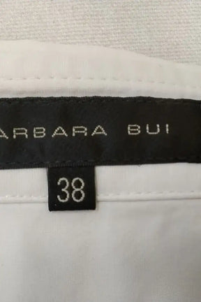Chemise Barbara Bui Blanc en Coton