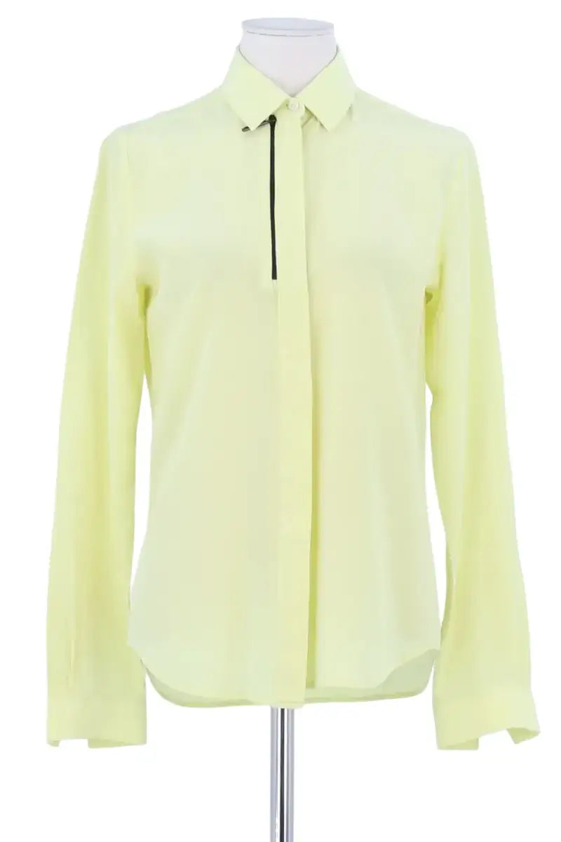 Chemise Barbara Bui Jaune en Soie, taille M - Seconde Main