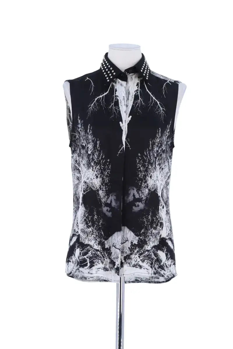 Chemise Barbara Bui Noir en Soie, taille M - Seconde Main