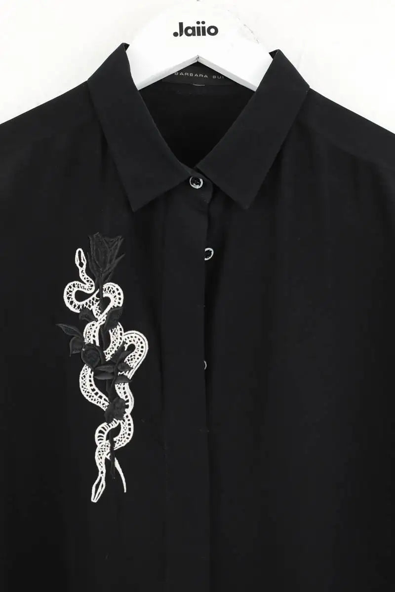 Chemise Barbara Bui Noir en Soie