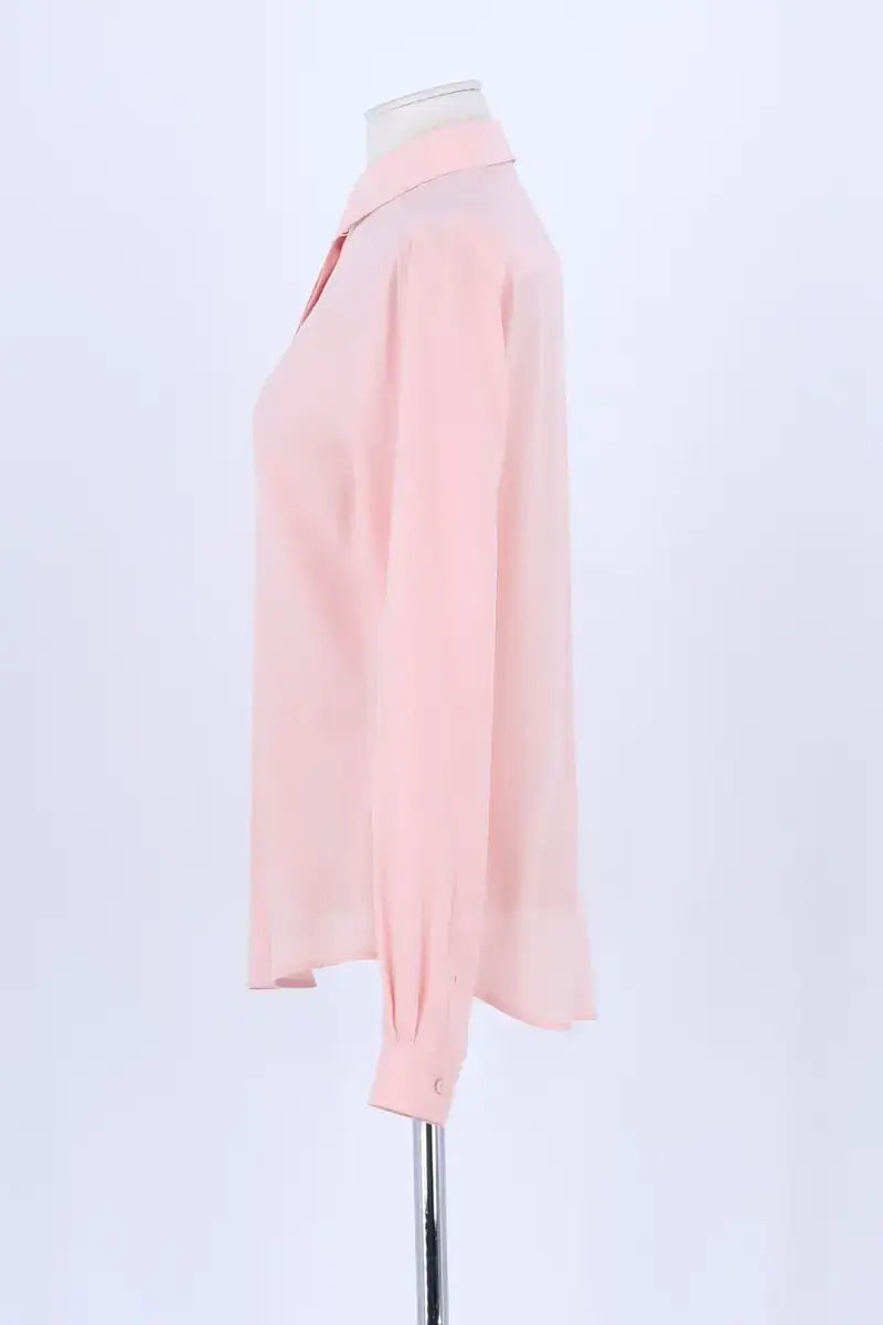 Chemise Barbara Bui Rose en Soie