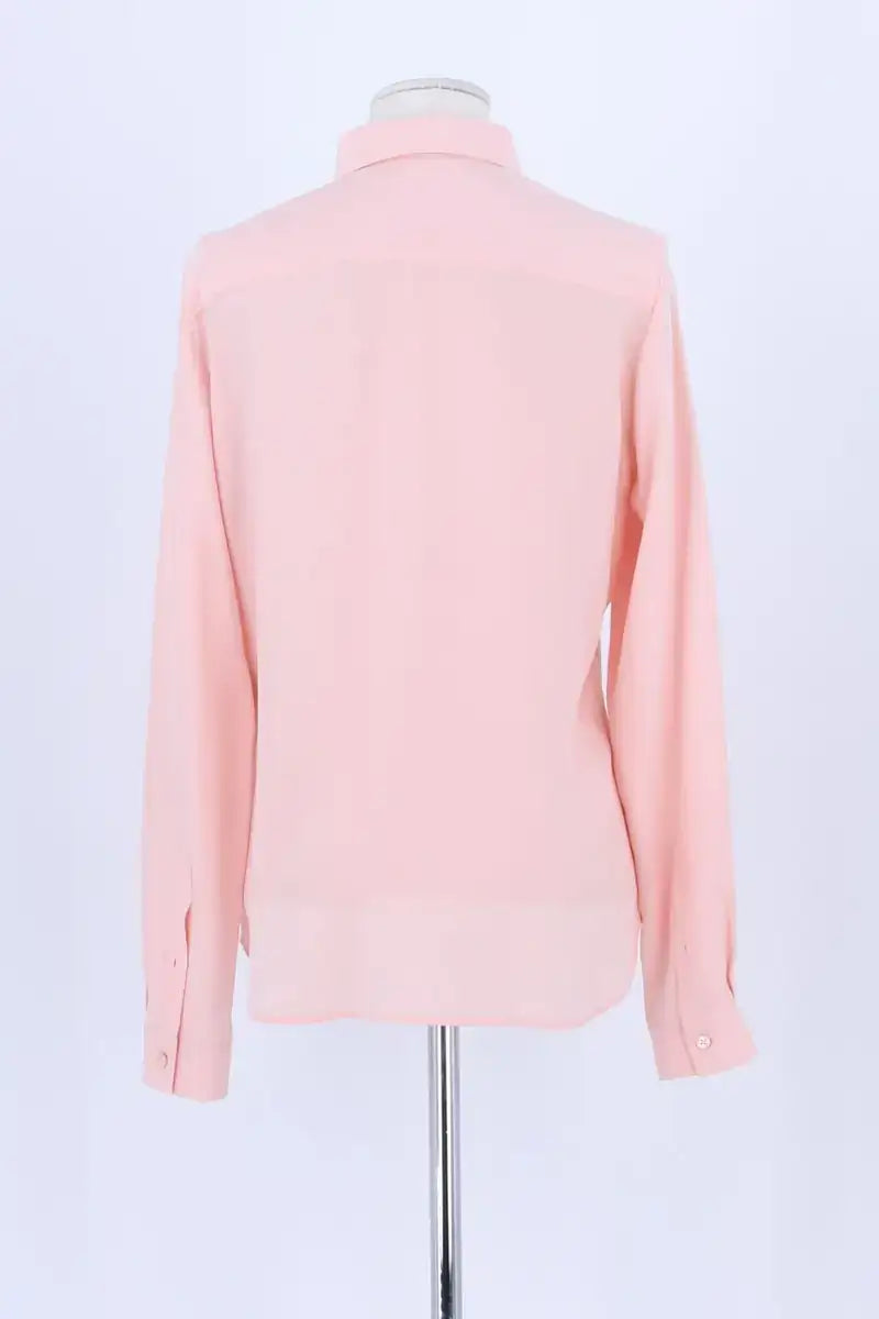Chemise Barbara Bui Rose en Soie