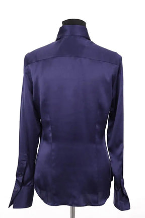 Chemise Barbara Bui Violet en Soie