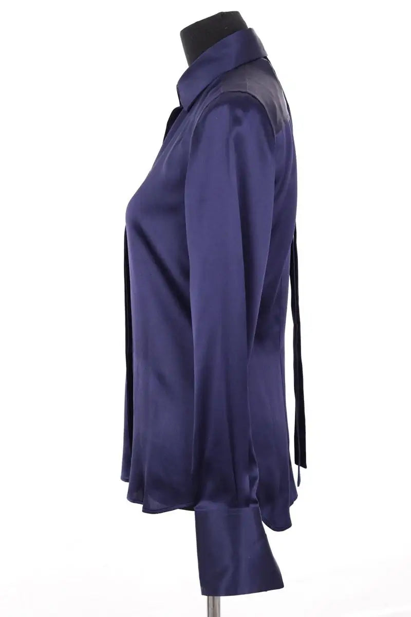 Chemise Barbara Bui Violet en Soie