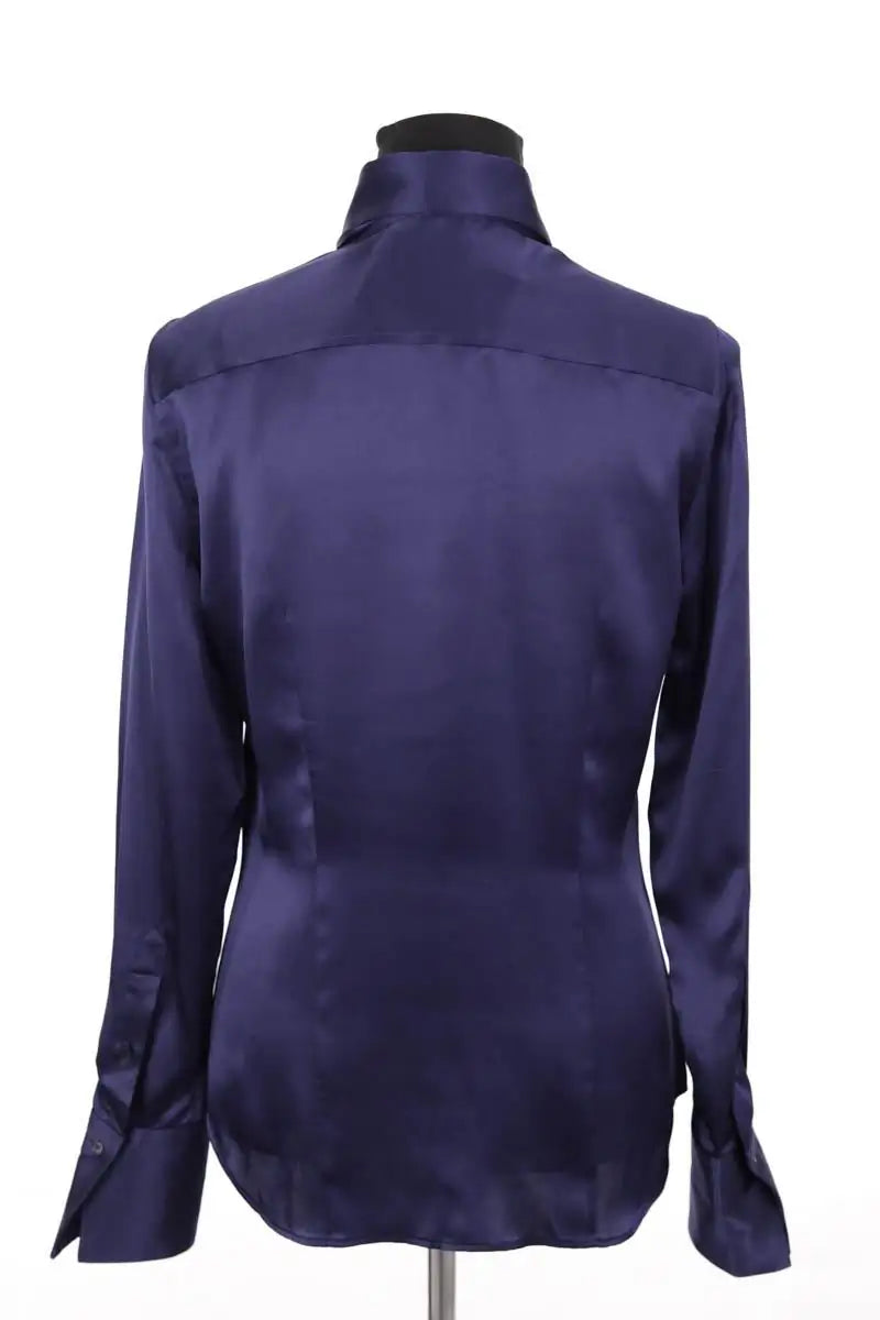 Chemise Barbara Bui Violet en Soie