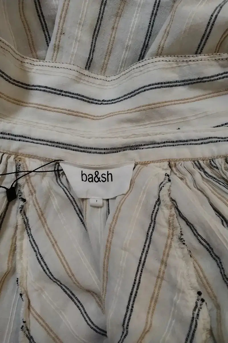 Chemise Ba&Sh Beige en Coton