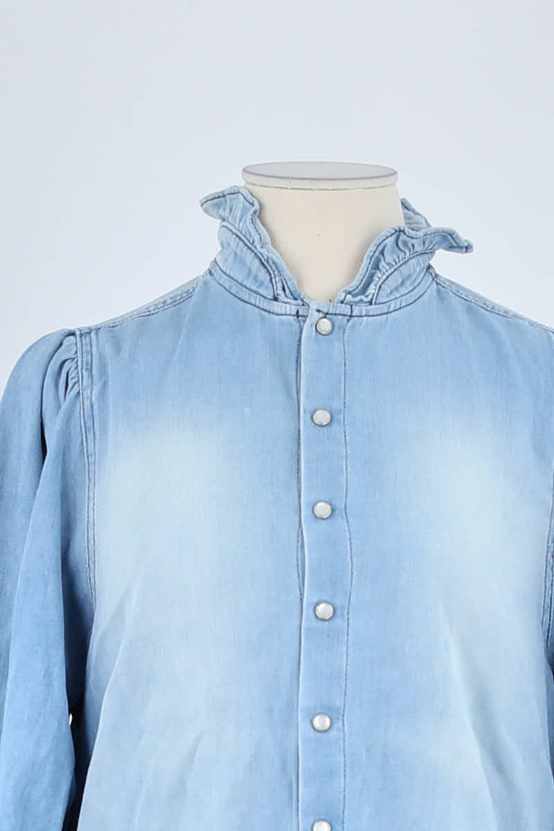 Chemise Bash Bleu en Coton