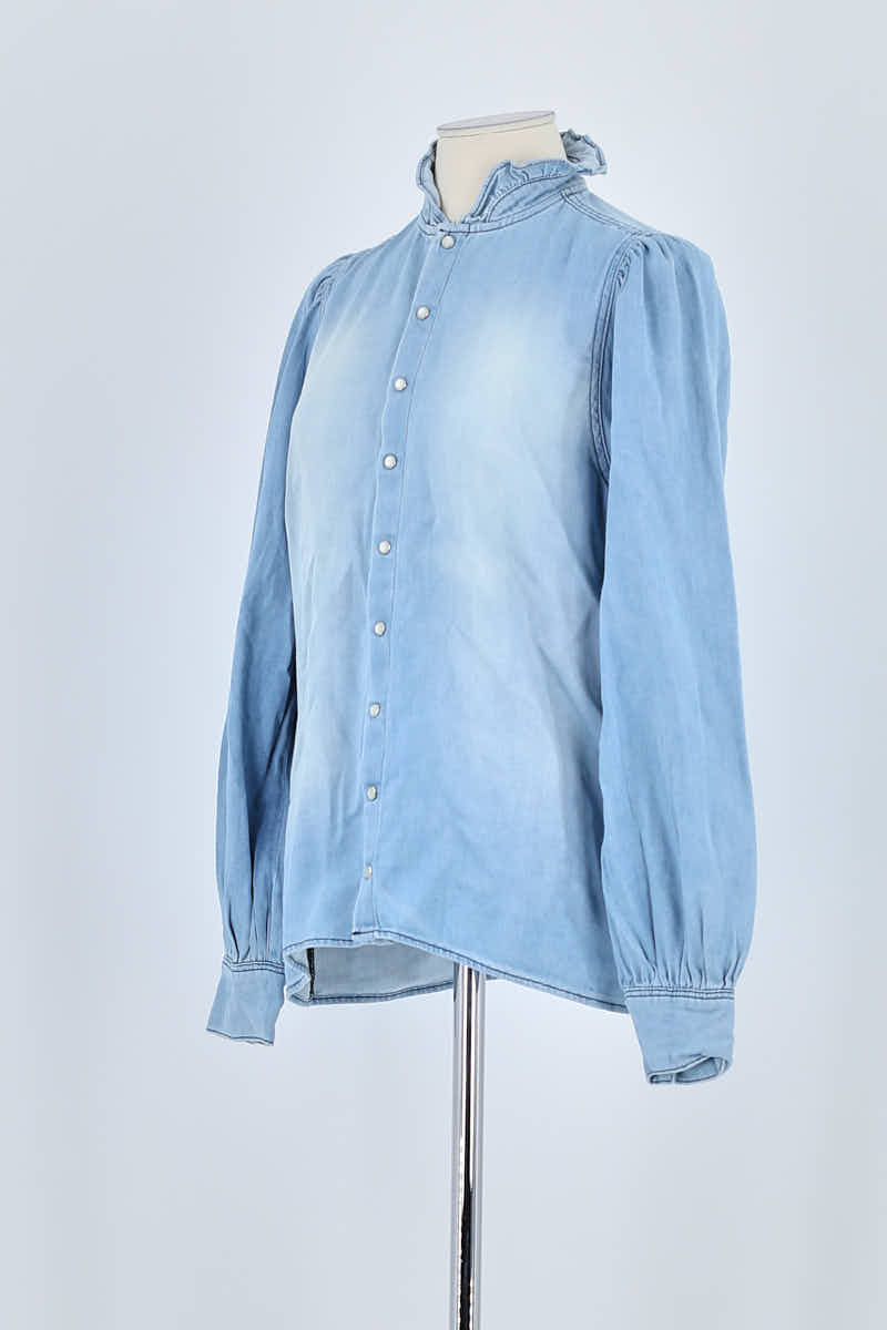Chemise Bash Bleu en Coton